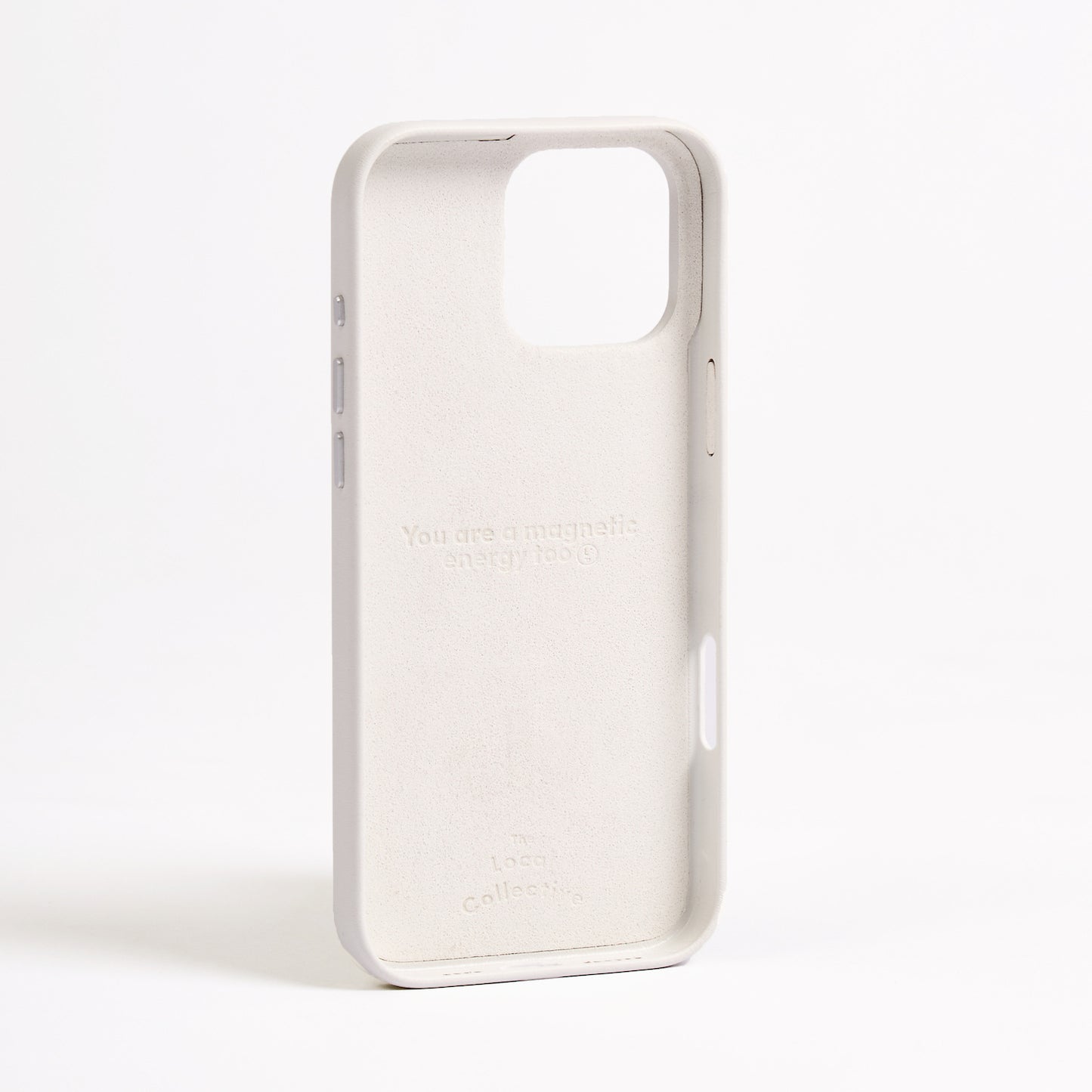 MagSafe Eco-Leather Case - Milk