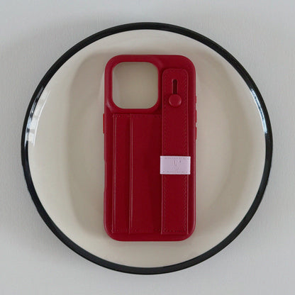 Hand Strap - Red Velvet