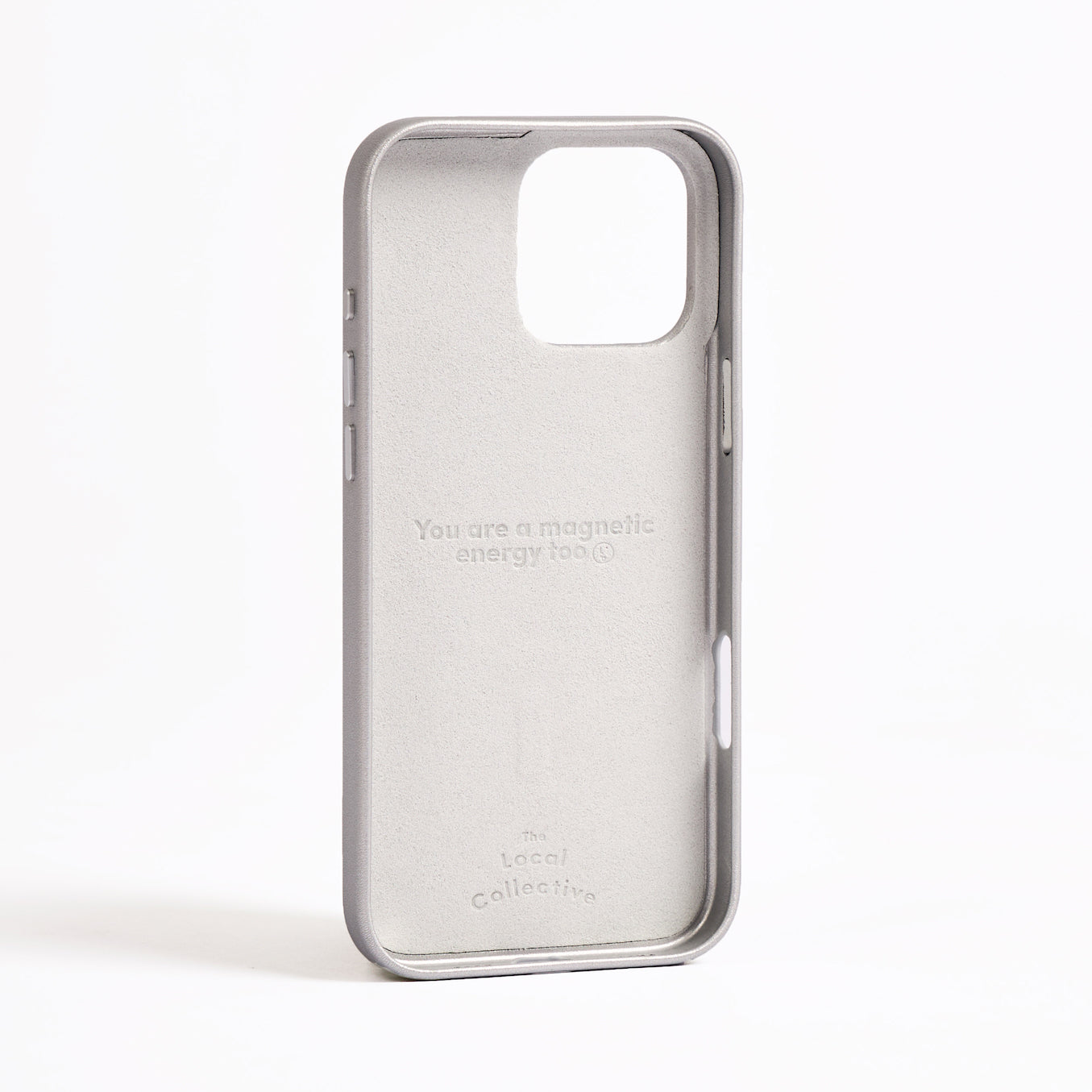 MagSafe Eco-Leather Case - Silver