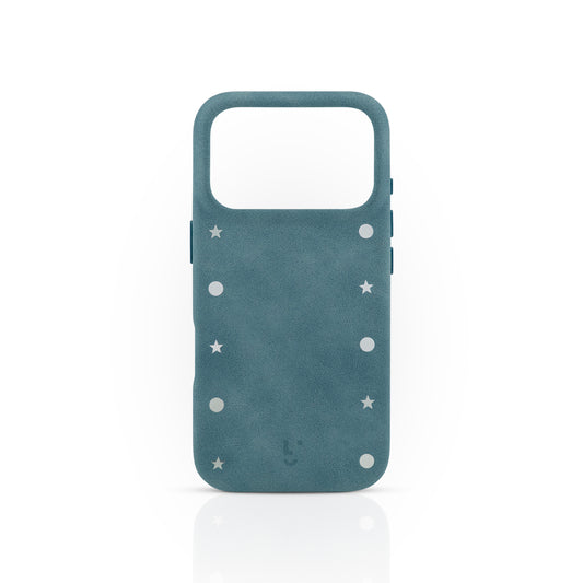 Studded MagSafe Case - Denim